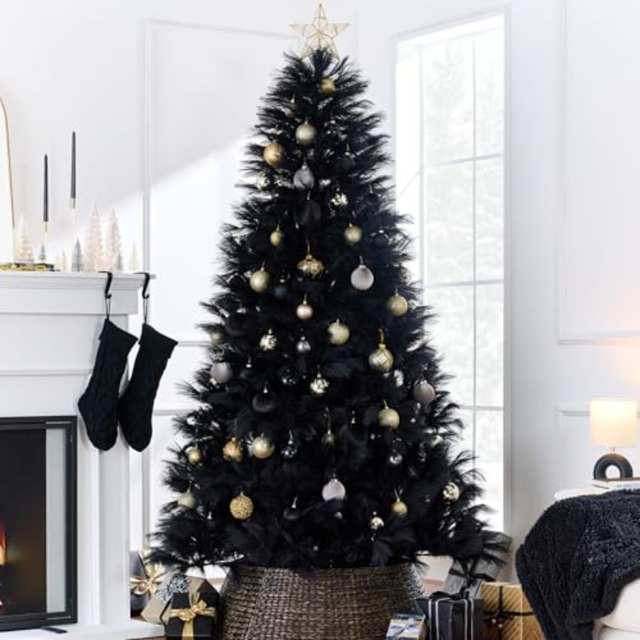 Christmas tree decor: artifici - огляд і ціна Pampas Grass Decor