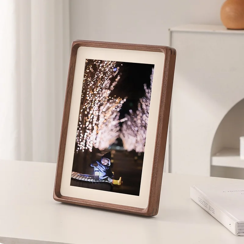 Solid Wood Picture Frame Walnu - огляд і ціна Bamboo Photo Frame