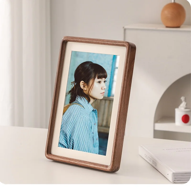 Solid Wood Picture Frame Walnu - огляд і ціна Bamboo Photo Frame