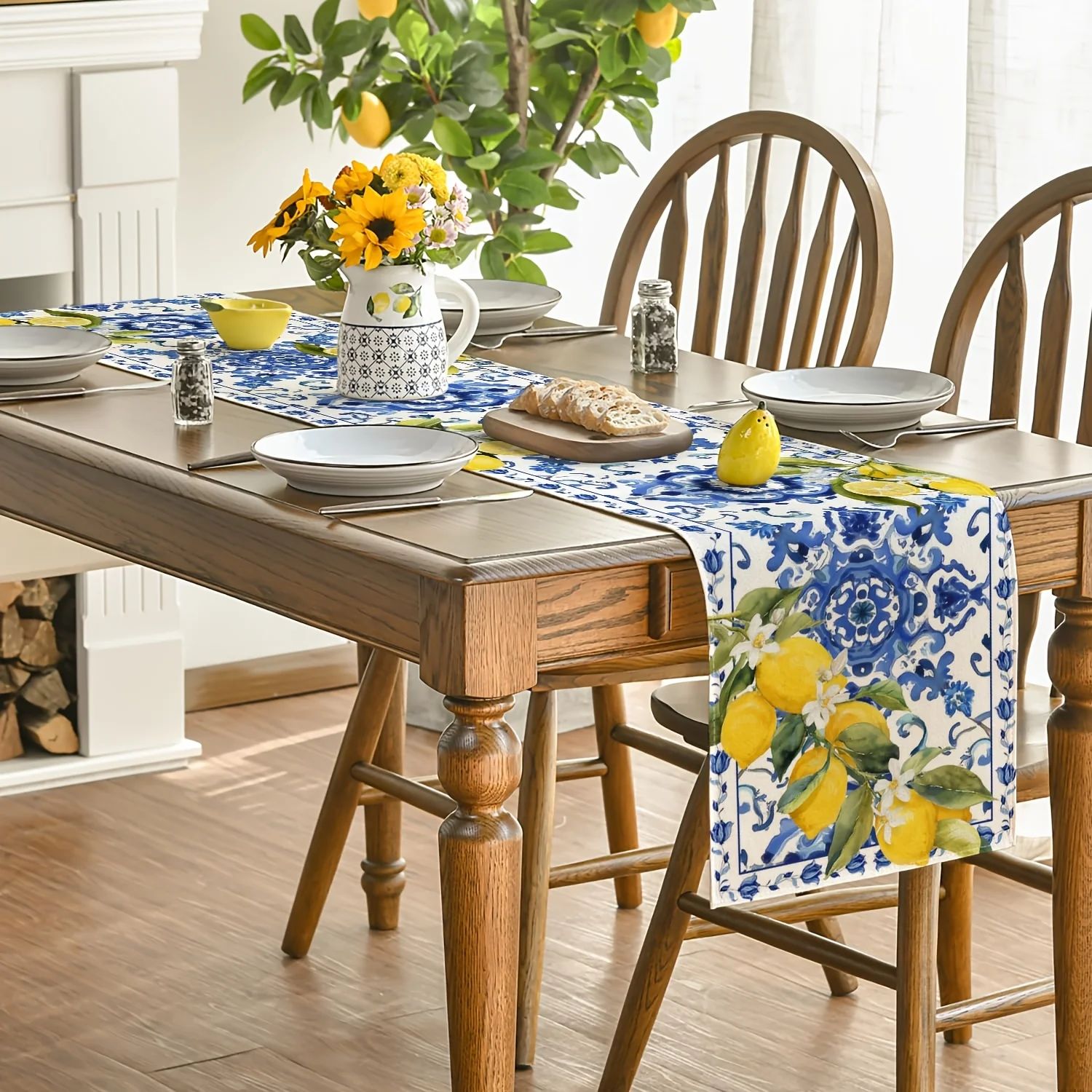 VIKAMA Farmhouse Table Runner  - огляд і ціна Linen Table Runner