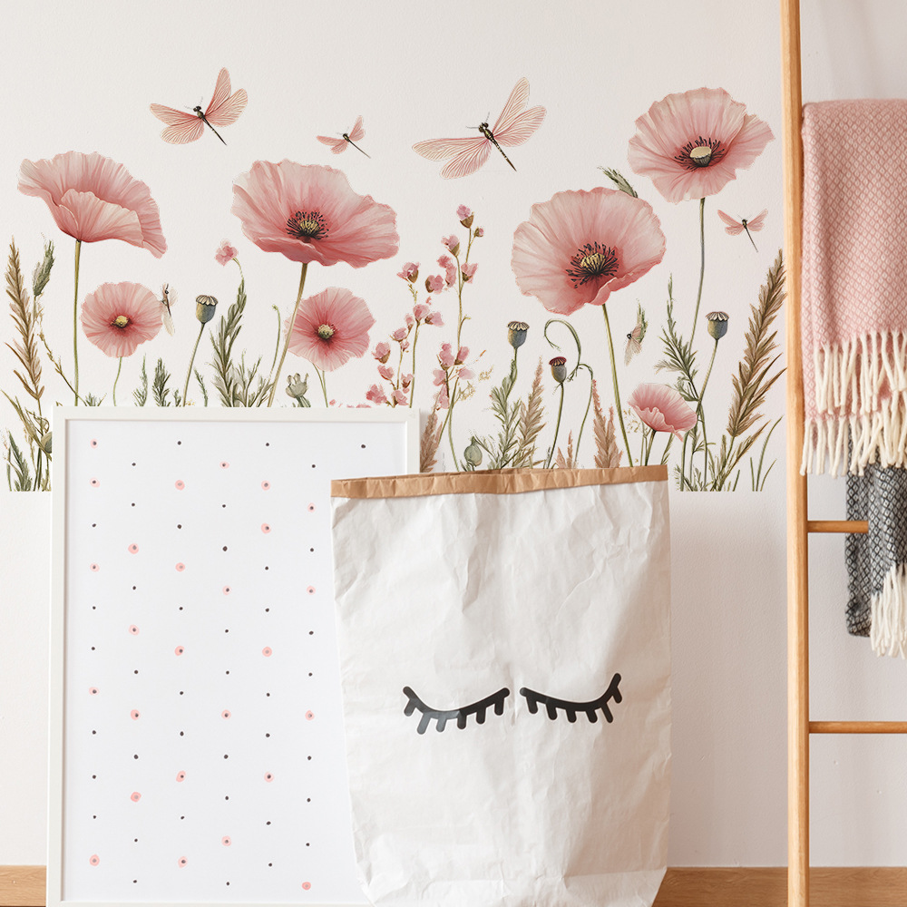 Watercolor Pink Flowers Dragon - огляд і ціна Home Decor Indonesia