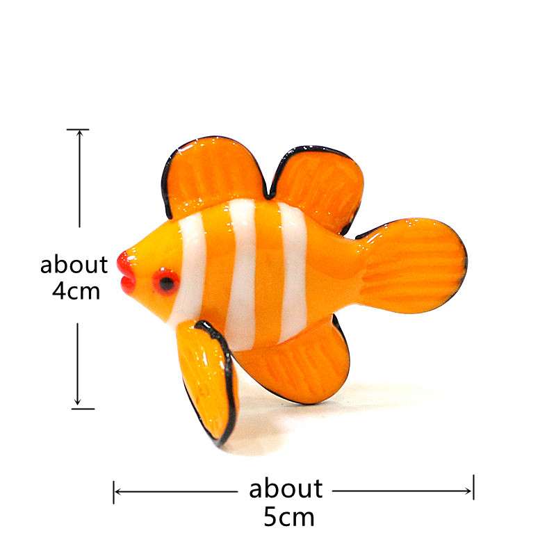 Murano Glass Clown Fish Small  - огляд і ціна Home Decor Za